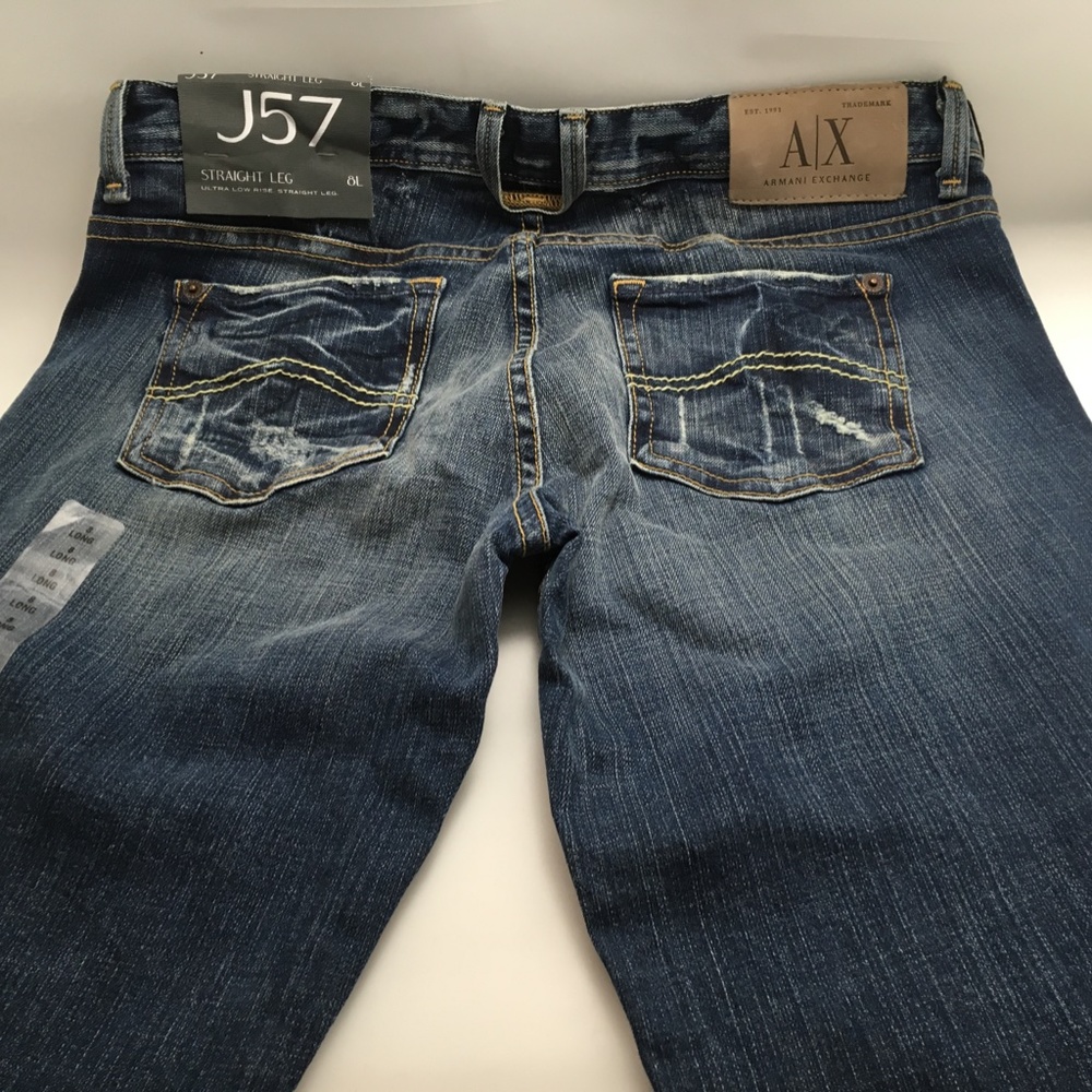 A/X J57 JEANS STR8 LEG SIZE 8L NWT